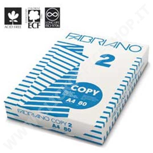 CF5 RISMA CARTA A4 FABRIANO COPY2 - 80 GRAMMI - 500 FOGLI